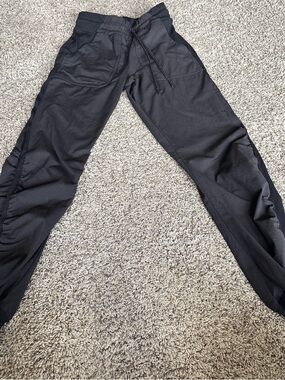 lululemon athletica Black Lightweight Drawstring Joggers